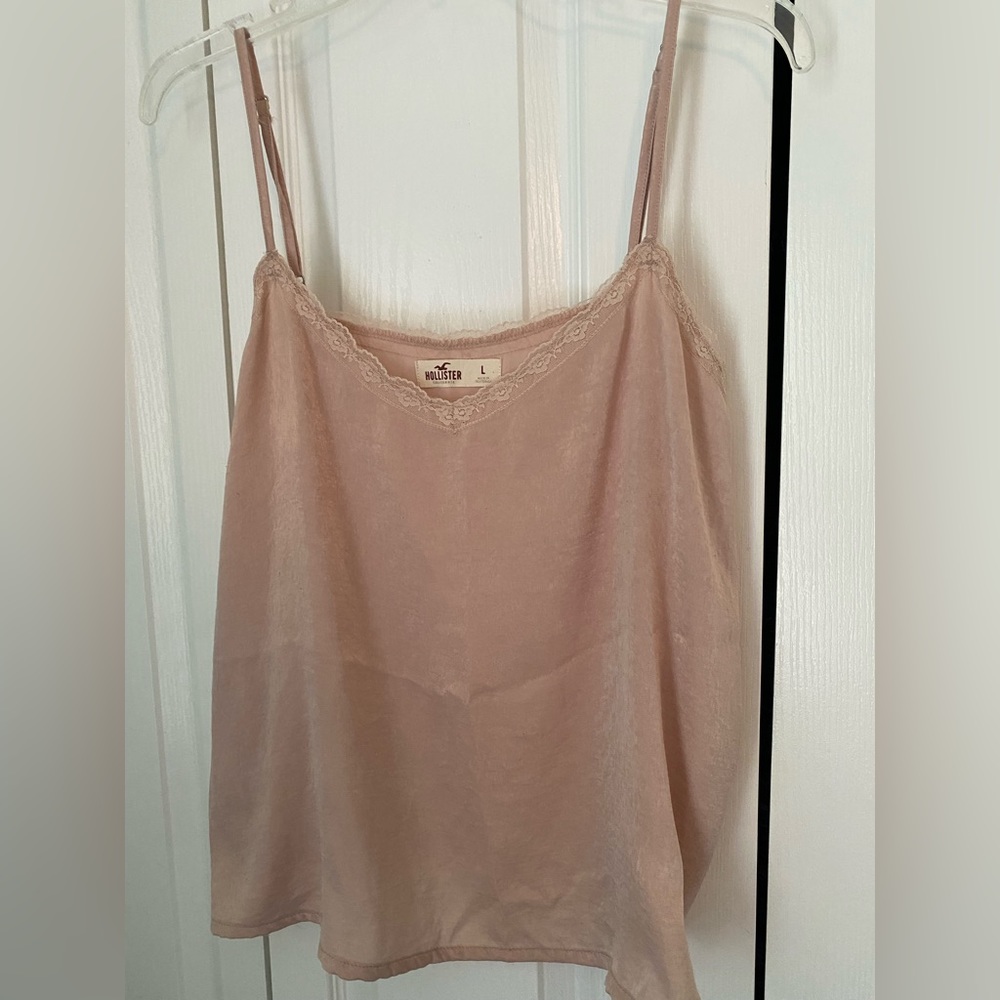 Hollister Camisole top in blush pink, ladies Large